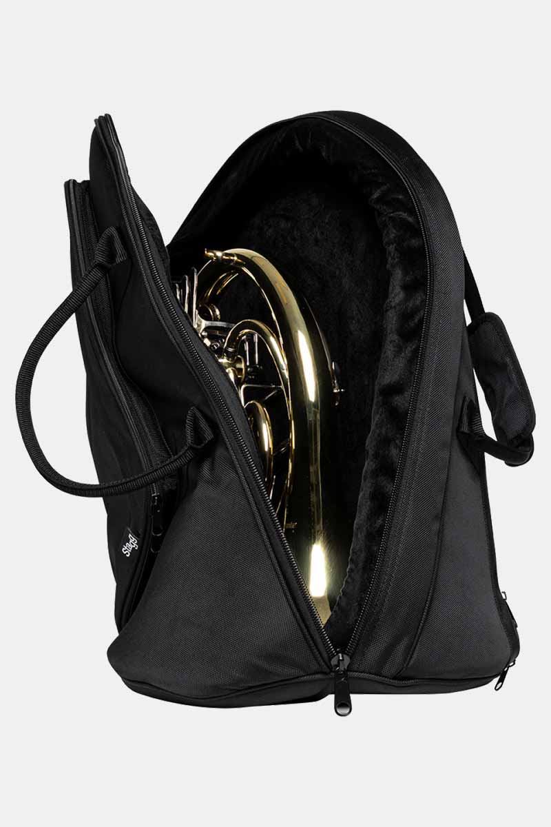 Stagg French Hoorn gigbag zwart (5746518294692)