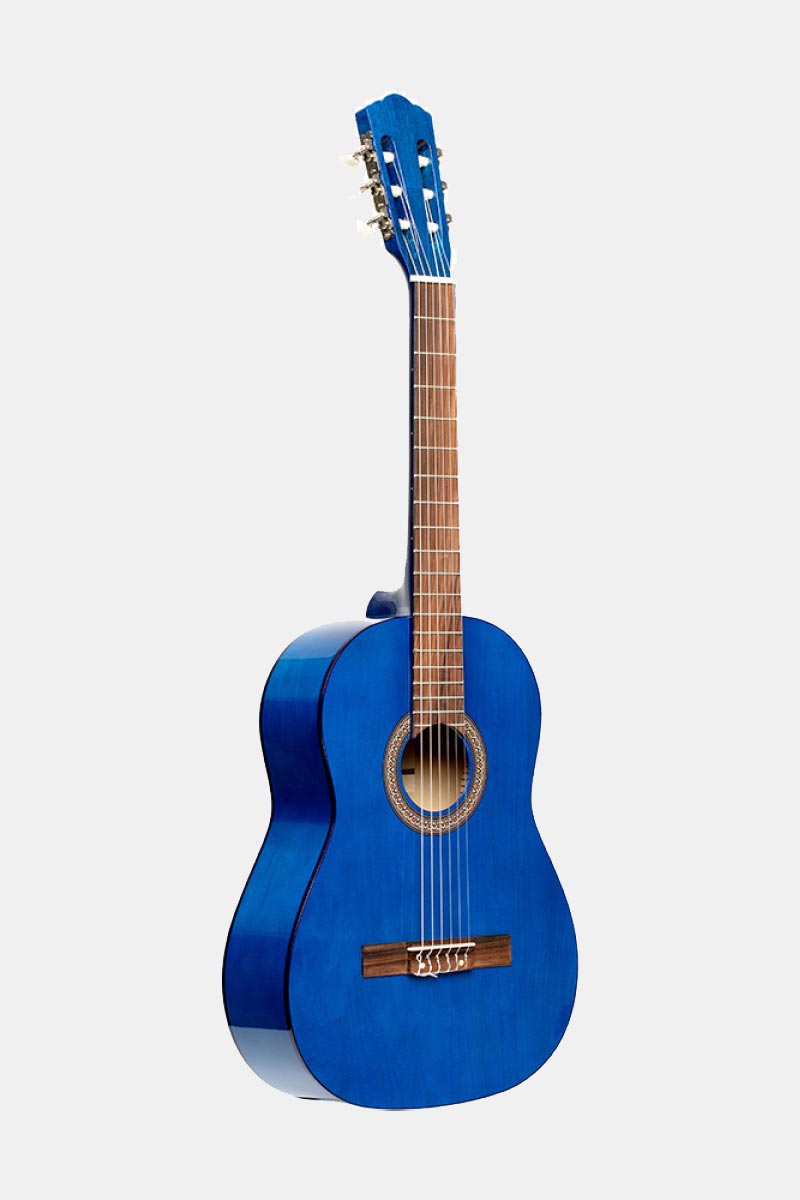 Stagg SCL50 3/4-BLUE Blauwe klassieke gitaar