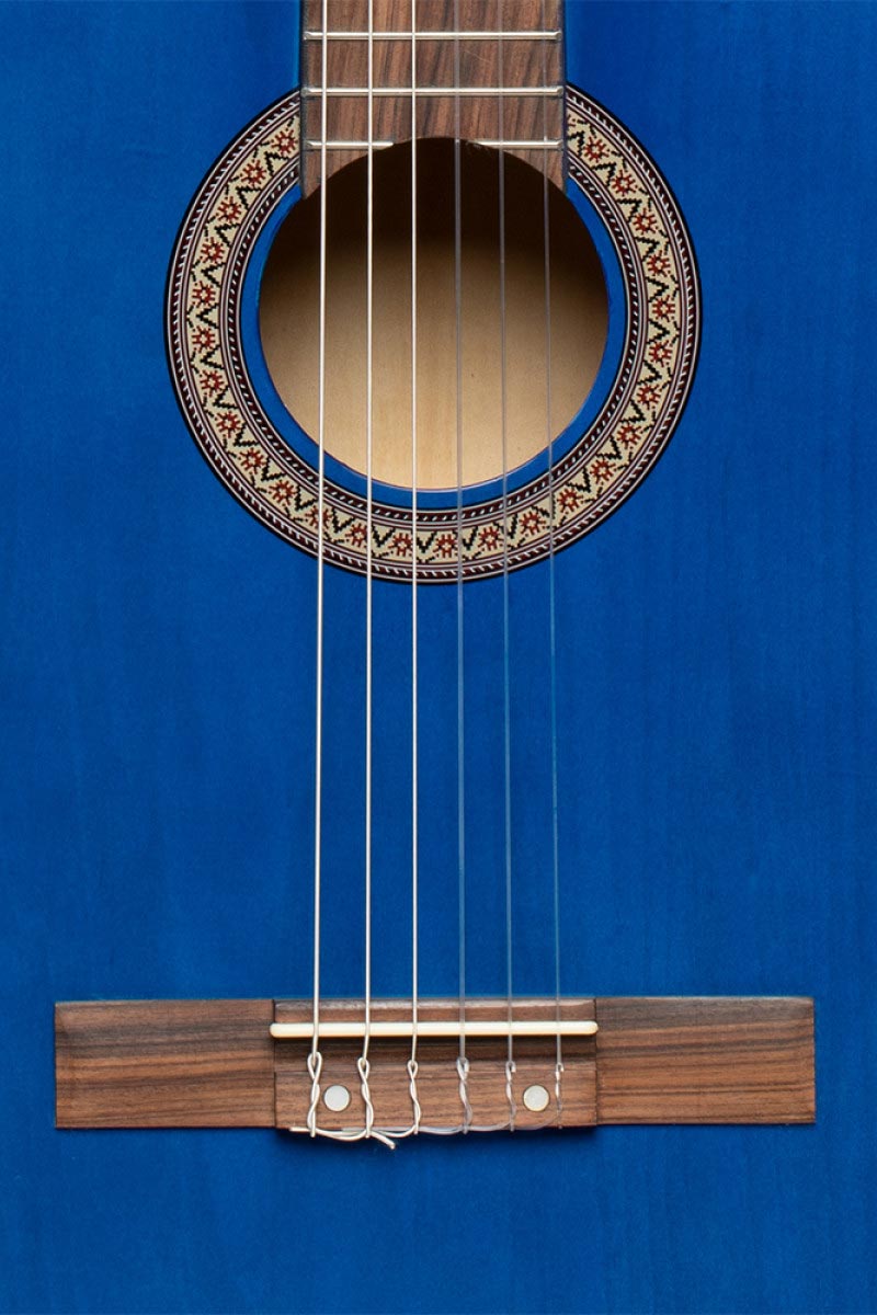 Stagg SCL50 3/4-BLUE Blauwe klassieke gitaar