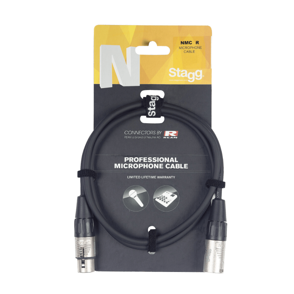 Stagg 10M Microfoonkabel XLR−XLR Deluxe