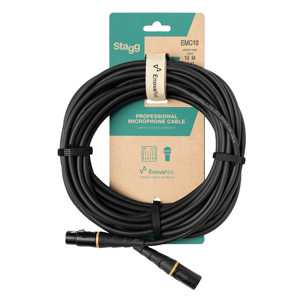 Stagg 10M Microfoonkabel XLR−XLR Pro