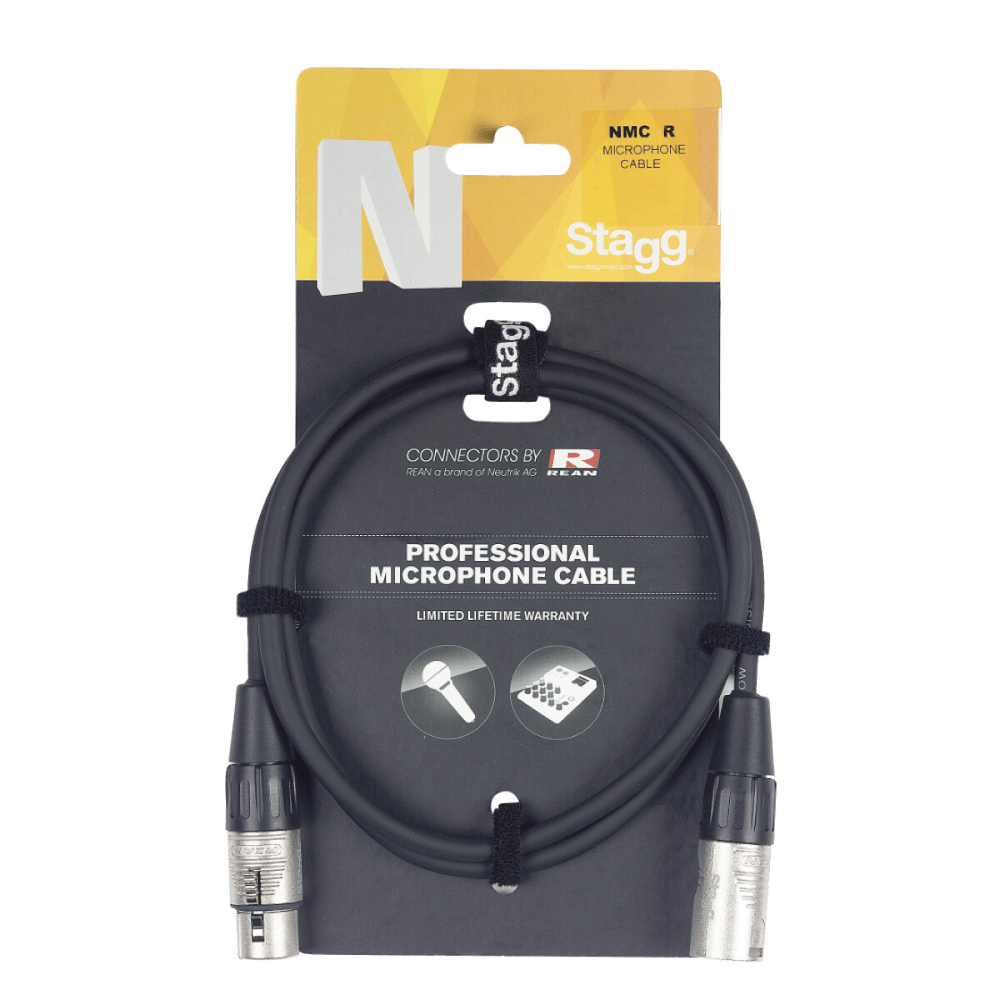 Stagg 15M Microfoonkabel XLR−XLR Deluxe