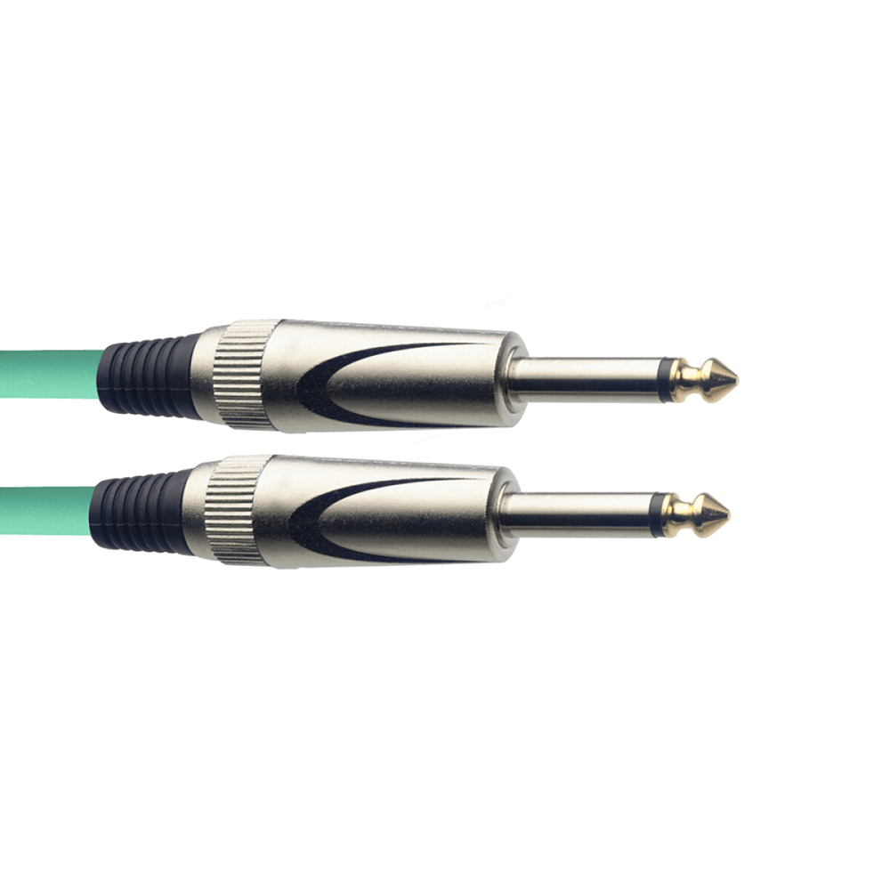 Stagg 3M Gitaarkabel Groen