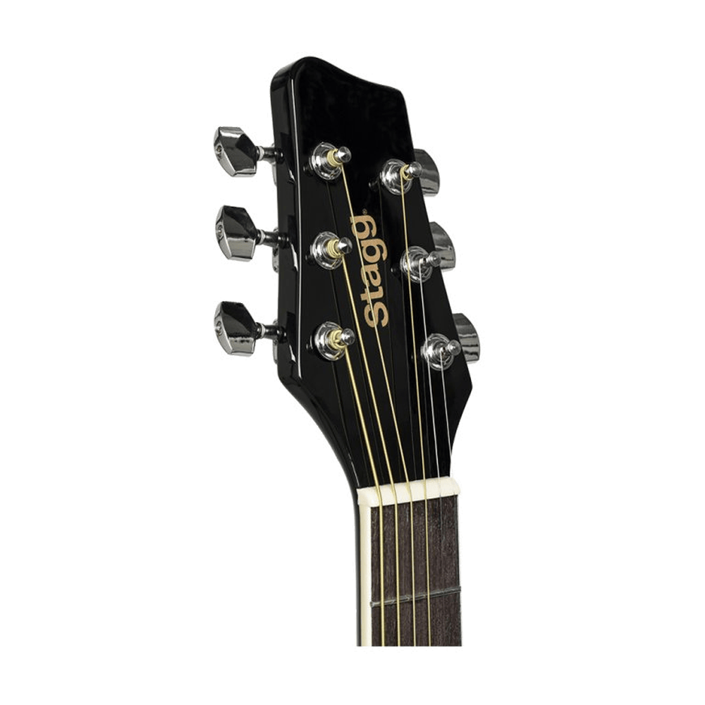 Stagg SA20D akoestische gitaar Zwart