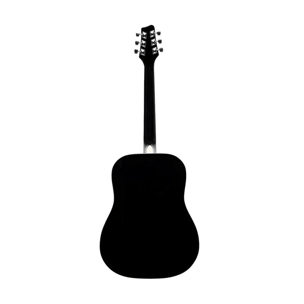 Stagg SA20D gitaar Linkshandig Zwart