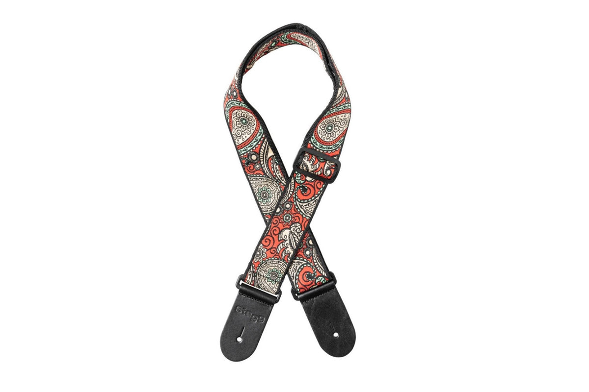 Stagg SWO-P SLY1 RED- Gitaarband Red