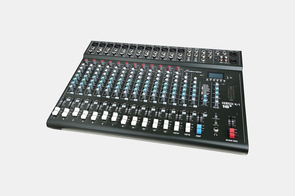 Studiomaster CLUB XS16+ Mengtafel - 12 kanaals