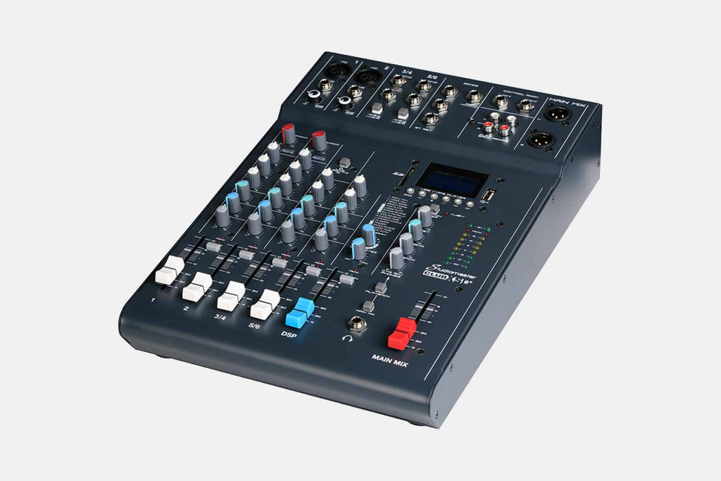 Studiomaster CLUB XS6+ Mengtafel - 4 kanaals