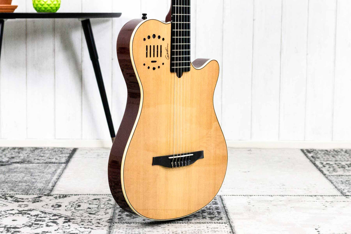 Godin Multiac Nylon String Natural HG (5274632585380)