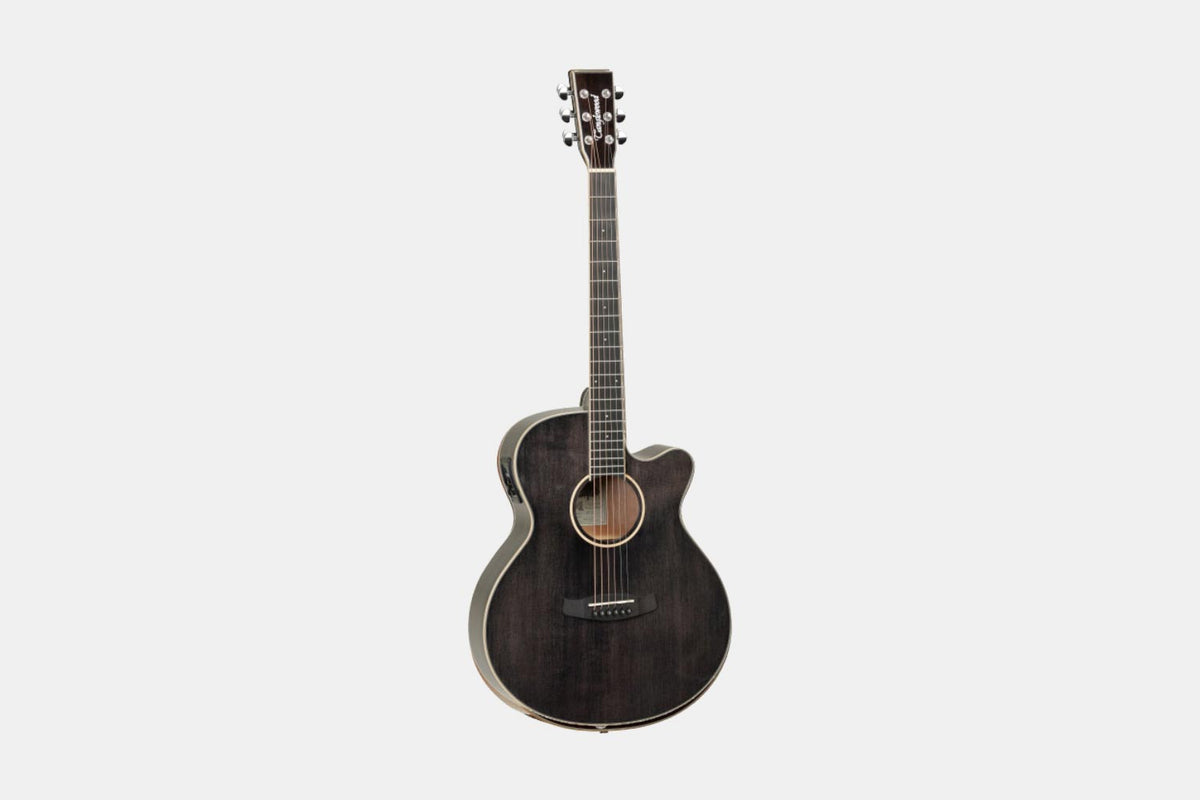 Tanglewood Winterleaf TW4 E Black Semi-Akoestische Western Gitaar