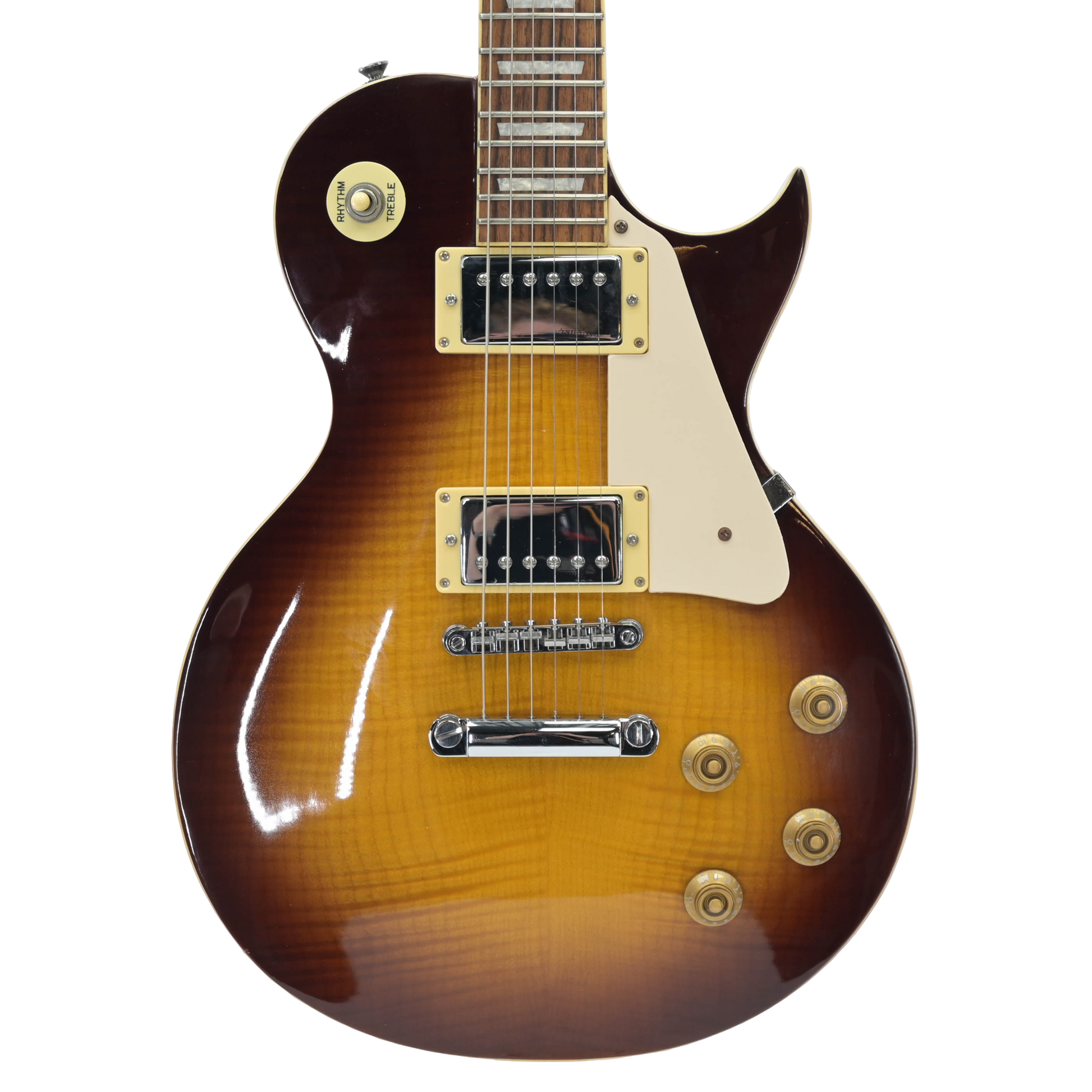 Vintage Les Paul V100 Flamed ice tea