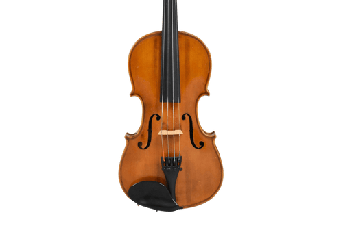 Violin flamed back leaf 3/4