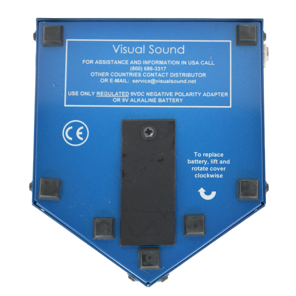 Visual Sound H2O V1 2000s Blue Liquid Chorus & Echo