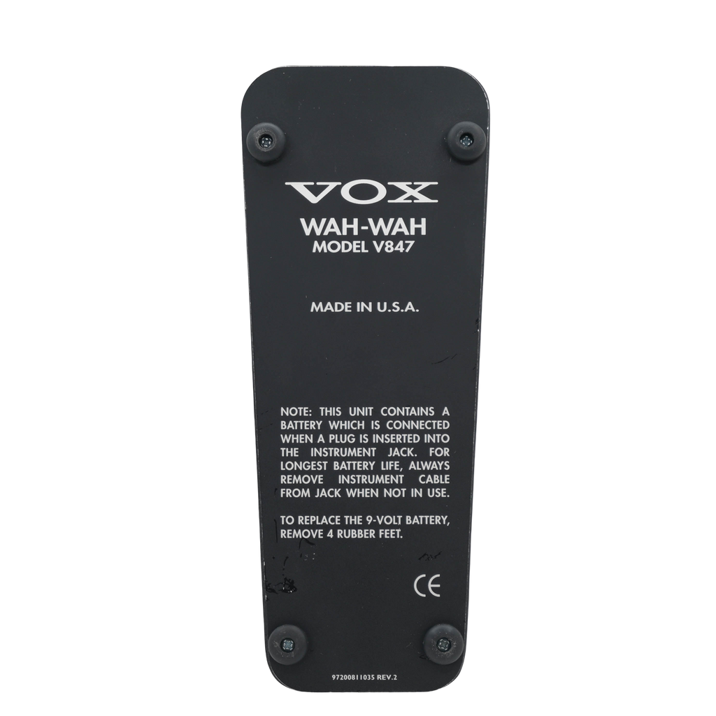 Vox V847 Wah-Wah made in U.S.A.