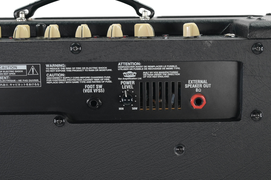 Vox VT50 inclusief VFS5 Footswitch