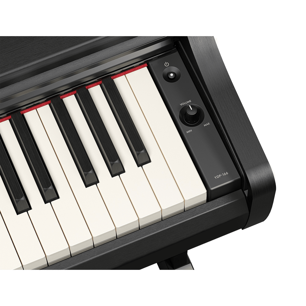 Yamaha YDP-166B Mat zwart