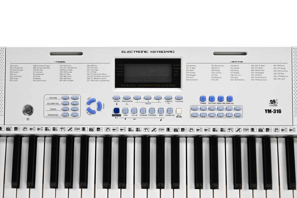 Keyboard KB-316 White