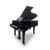 Yamaha C5 Zwart Hoogglans Vleugel