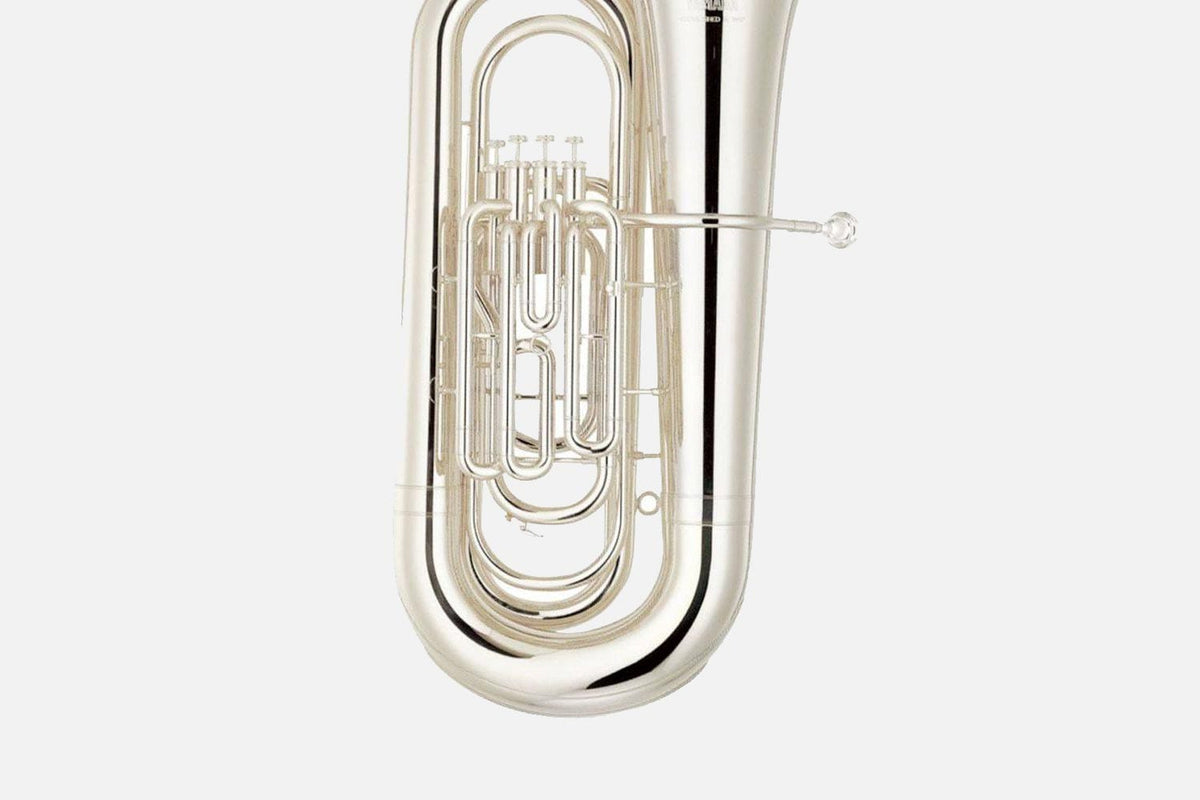 Yamaha YBB321S Bb Bas Tuba verzilverd (5312499089572)