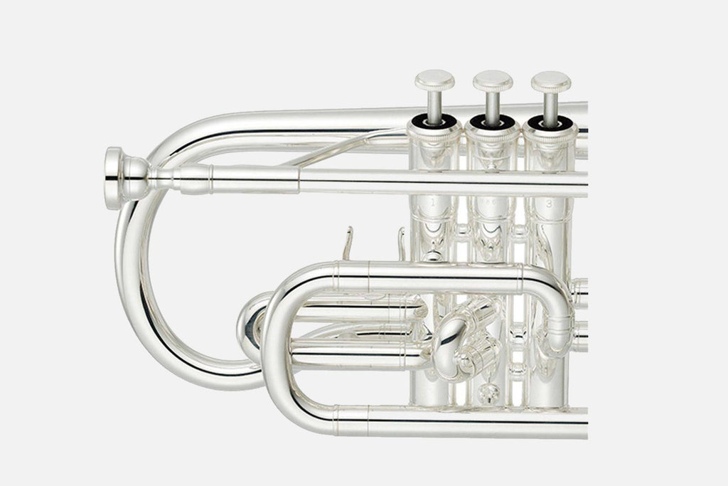 Yamaha YCR2330IIIS Bb cornet verzilverd kort model (5297291133092)