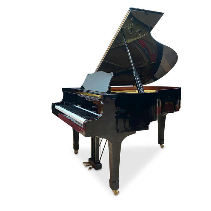 Yamaha C3A Zwart Hoogglans Vleugel