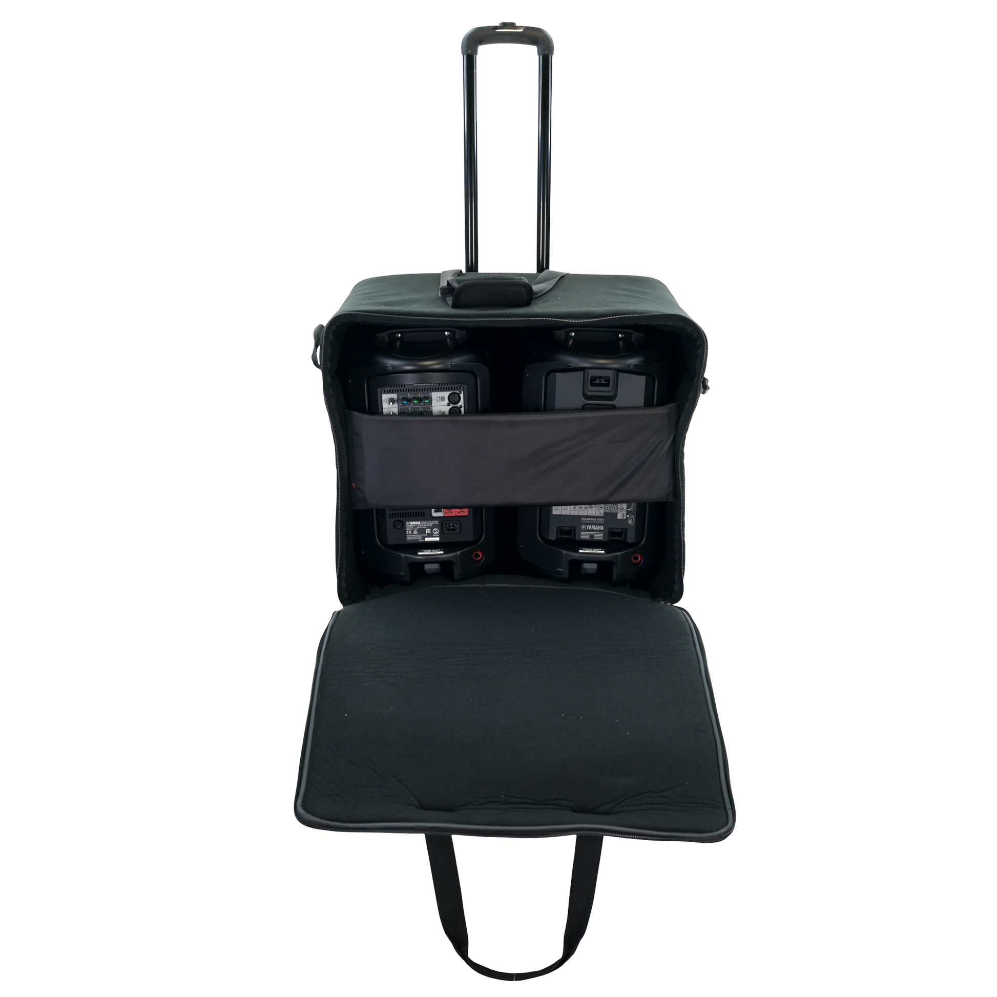 Yamaha Stagepas 400i inclusief trollie
