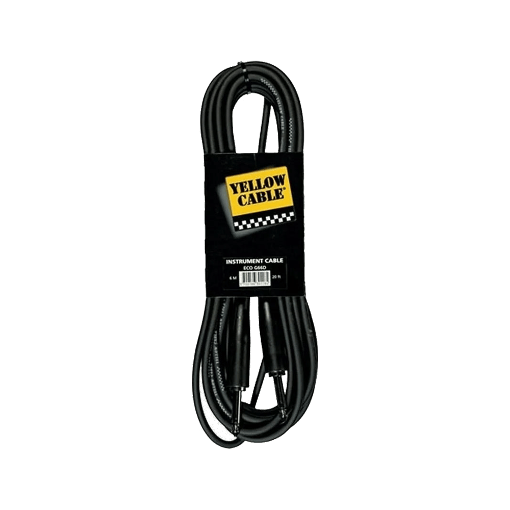 Yellow Cable Gitaarkabel Jack-Jack 6 meter