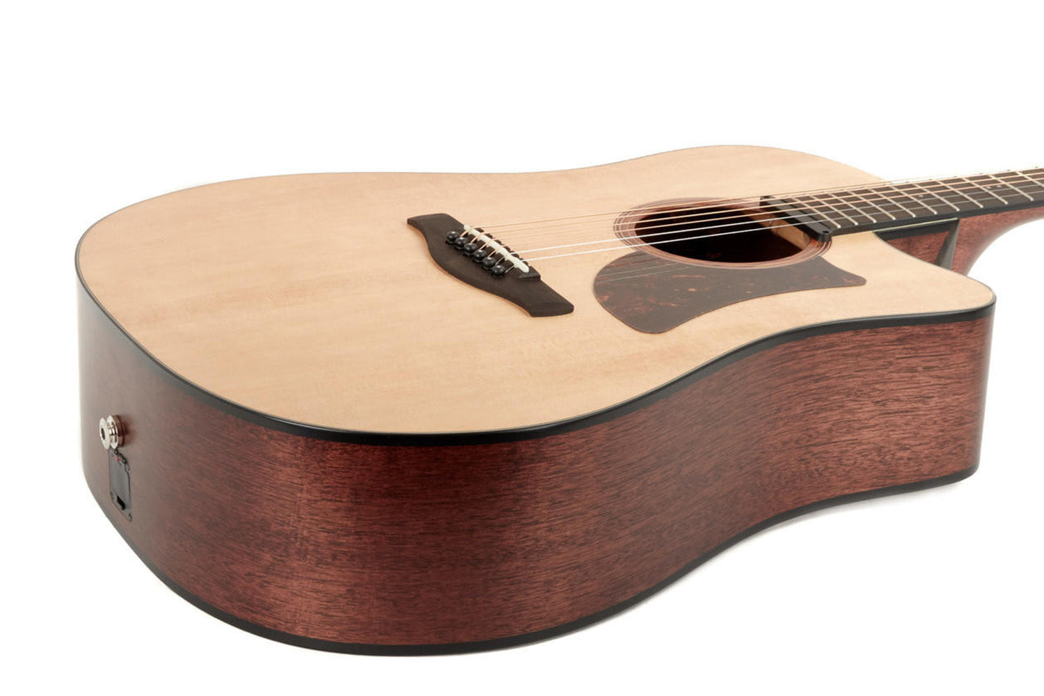 Ibanez AAD170CE-LGS Advanced, Natural Low Gloss Semi-Akoestische Western gitaar
