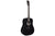 Martin DX-CASH - Johnny Cash Signature Black Elektrisch-Akoestische gitaar