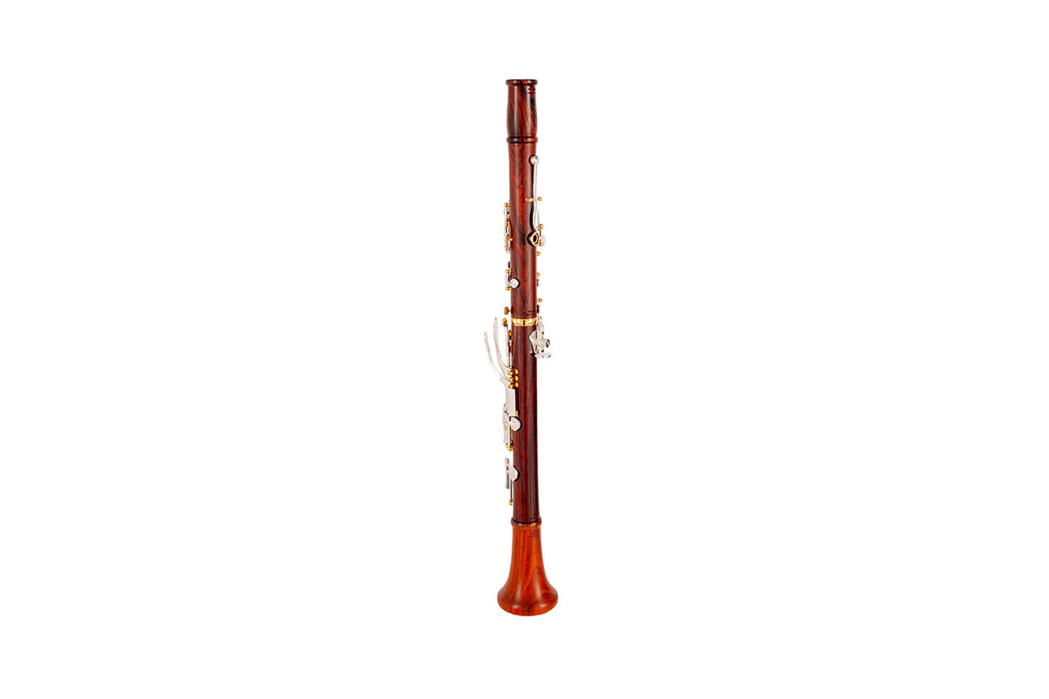 Backun Protege G1 Bb Klarinet - Cocobolo Silver keys with Gold Posts