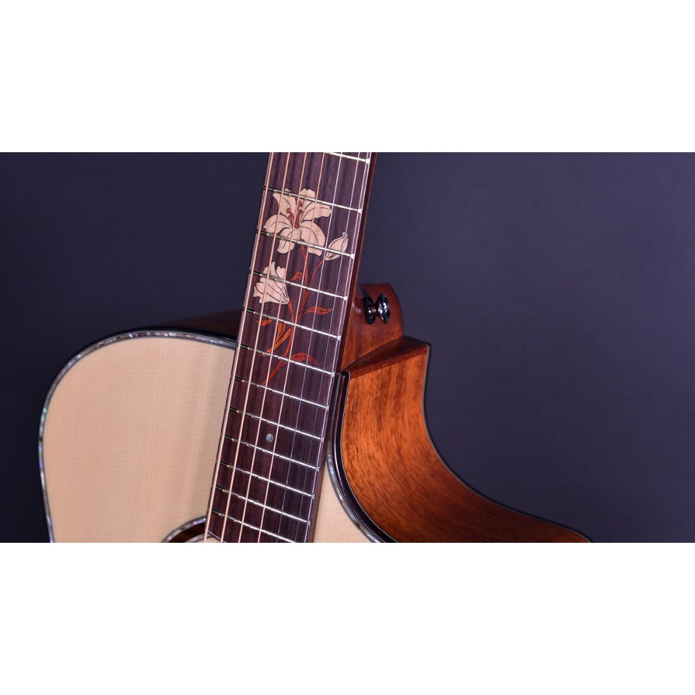 Crafter WF G-MAHO CE Wild Flower inlay