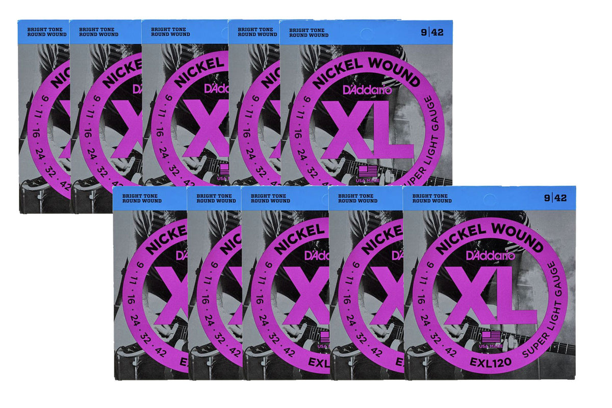 d&#39;Addario EXL120 Multipack (10 stuks)