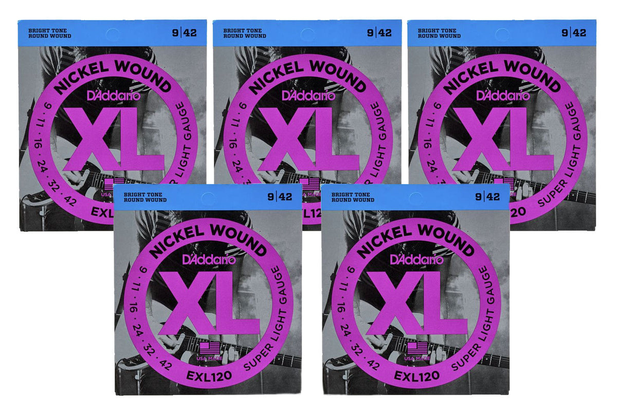 d&#39;Addario EXL120 Multipack (5 stuks)