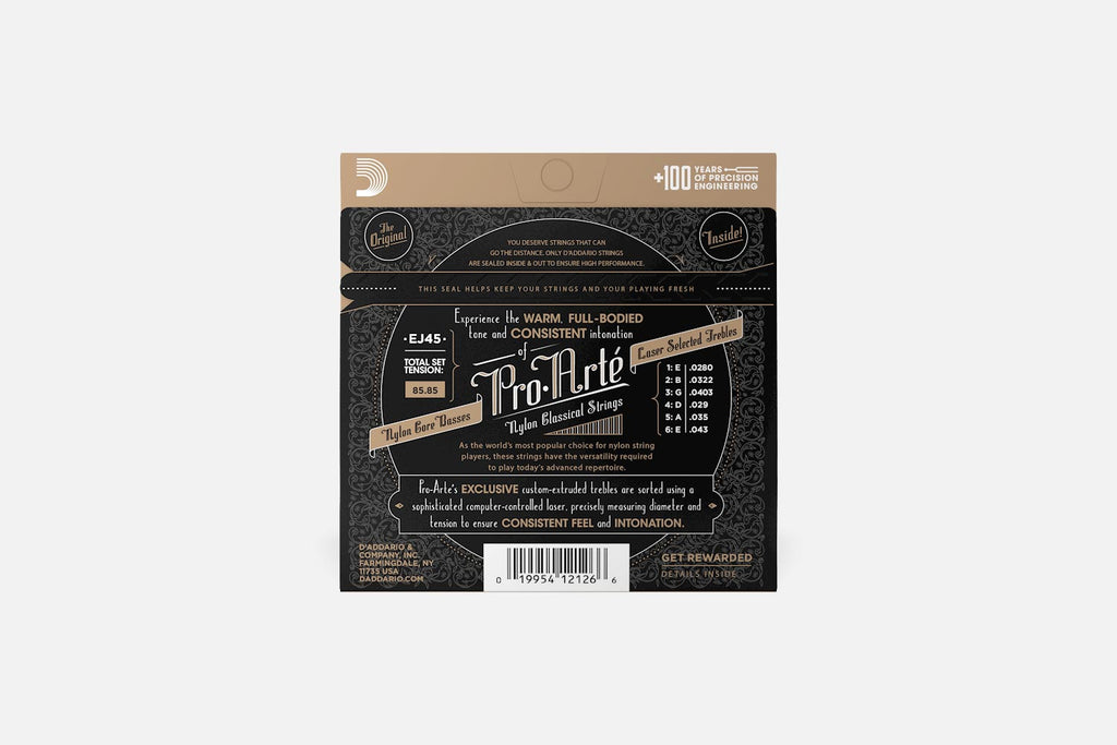 D'Addario EJ45 Normal Tension Pro Arte set (5287923253412)