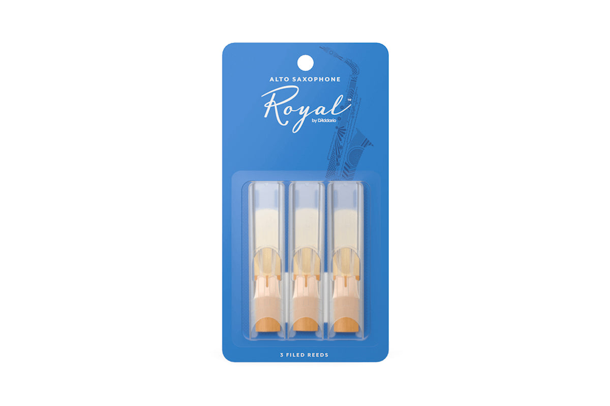 D&#39;Addario Woodwinds 2 Royal Altsax 3-Pack