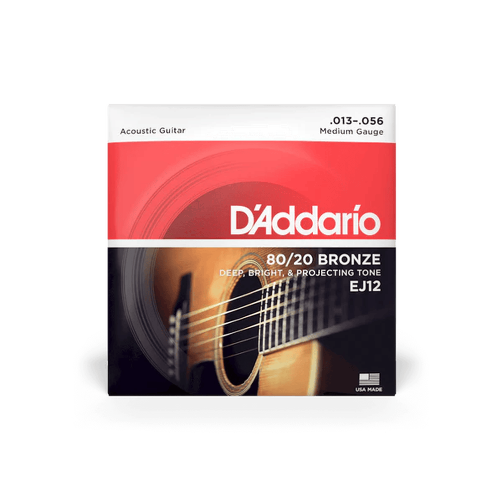 D'Addario EJ12 80/20 Bronze 013-056