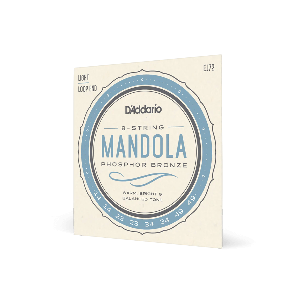 D'Addario EJ72 Mandoline Phophor Bronze 014-049