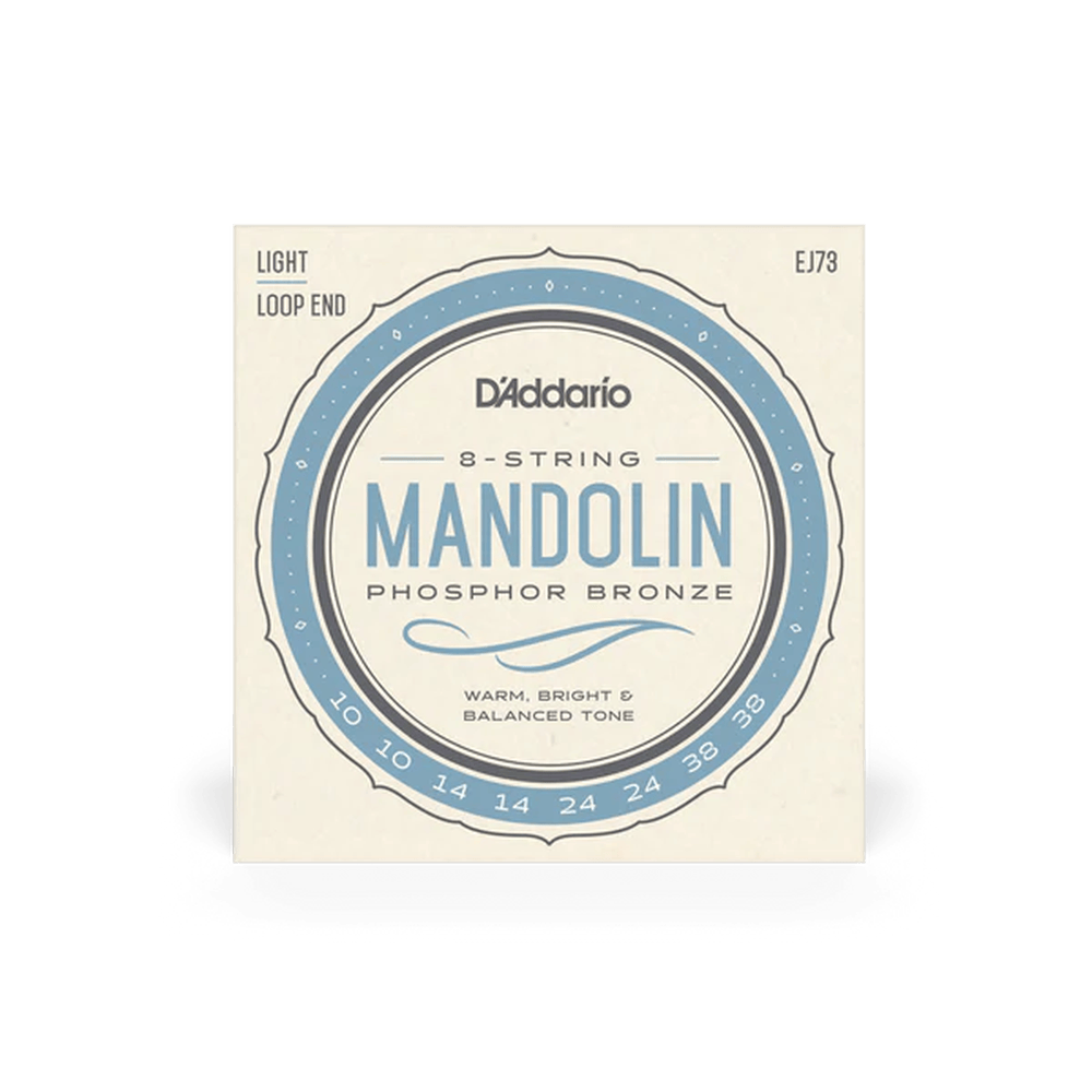 D'Addario EJ73 Mandoline Phophor Bronze 010-038
