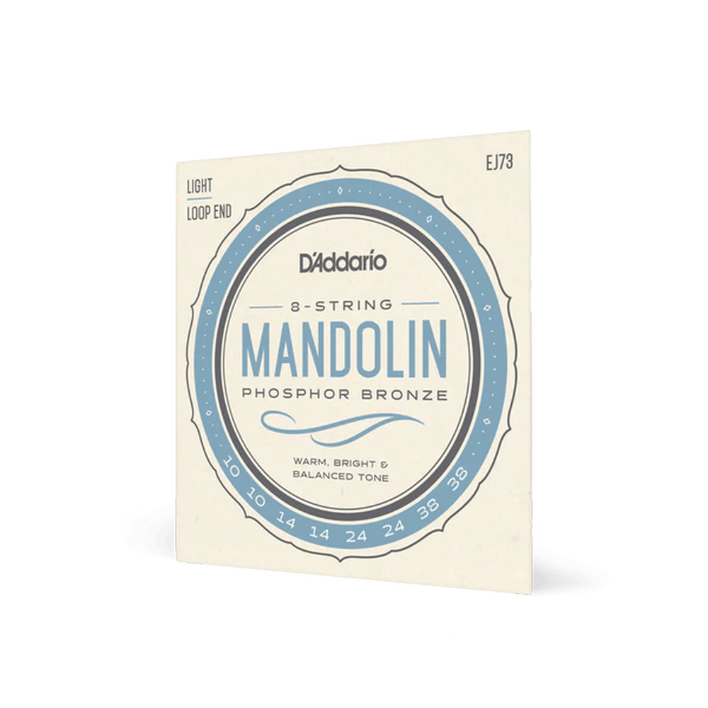 D'Addario EJ73 Mandoline Phophor Bronze 010-038