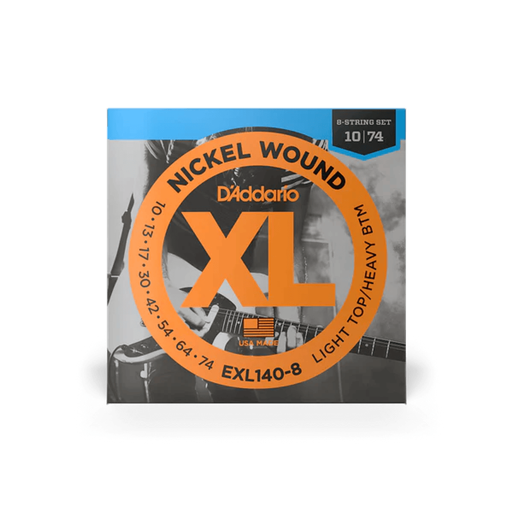 D'Addario EXL140-8 Nickel Wound 010-074