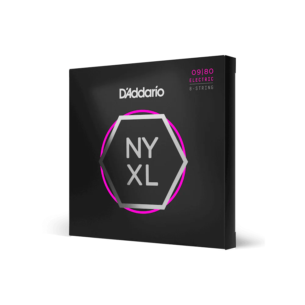D'Addario NYXL0980 Super Light 8-String 009-080
