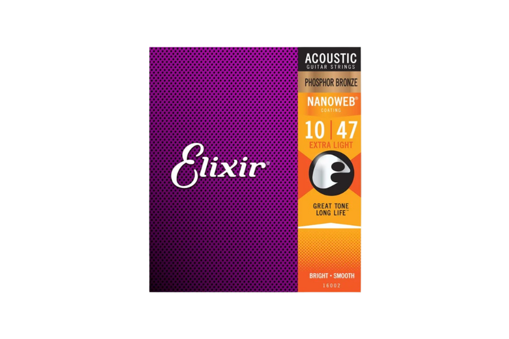 Elixir 16002 Nanoweb Phosphor Bronze 010-047