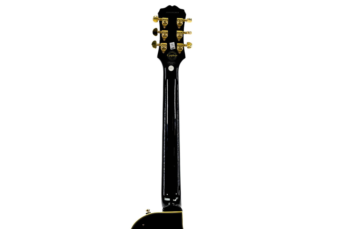 Epiphone Les Paul Custom Pro black Linkshandig Occasion