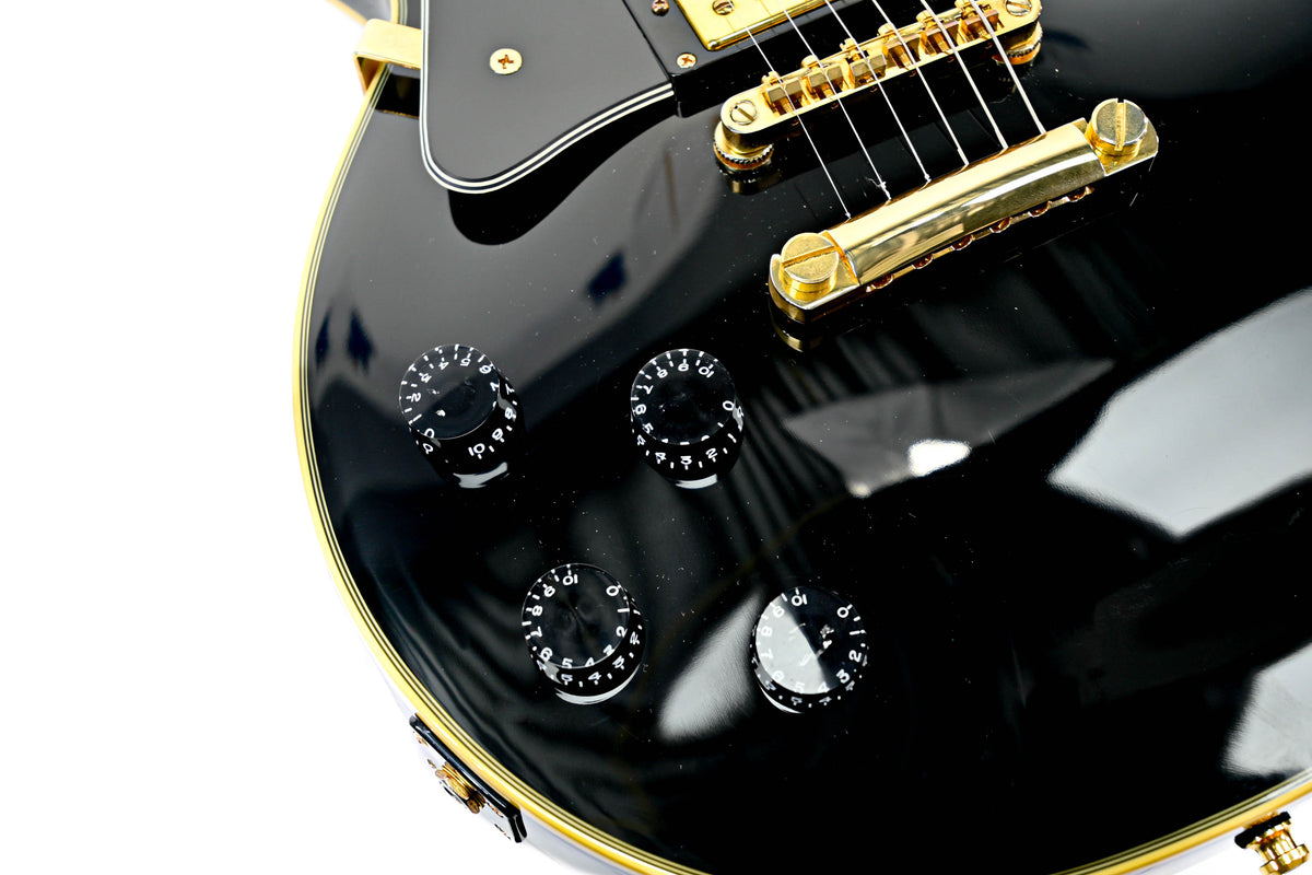 Epiphone Les Paul Custom Pro black Linkshandig Occasion