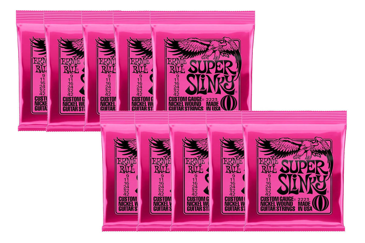 Ernie Ball Super Slinky Multipack (10 stuks)