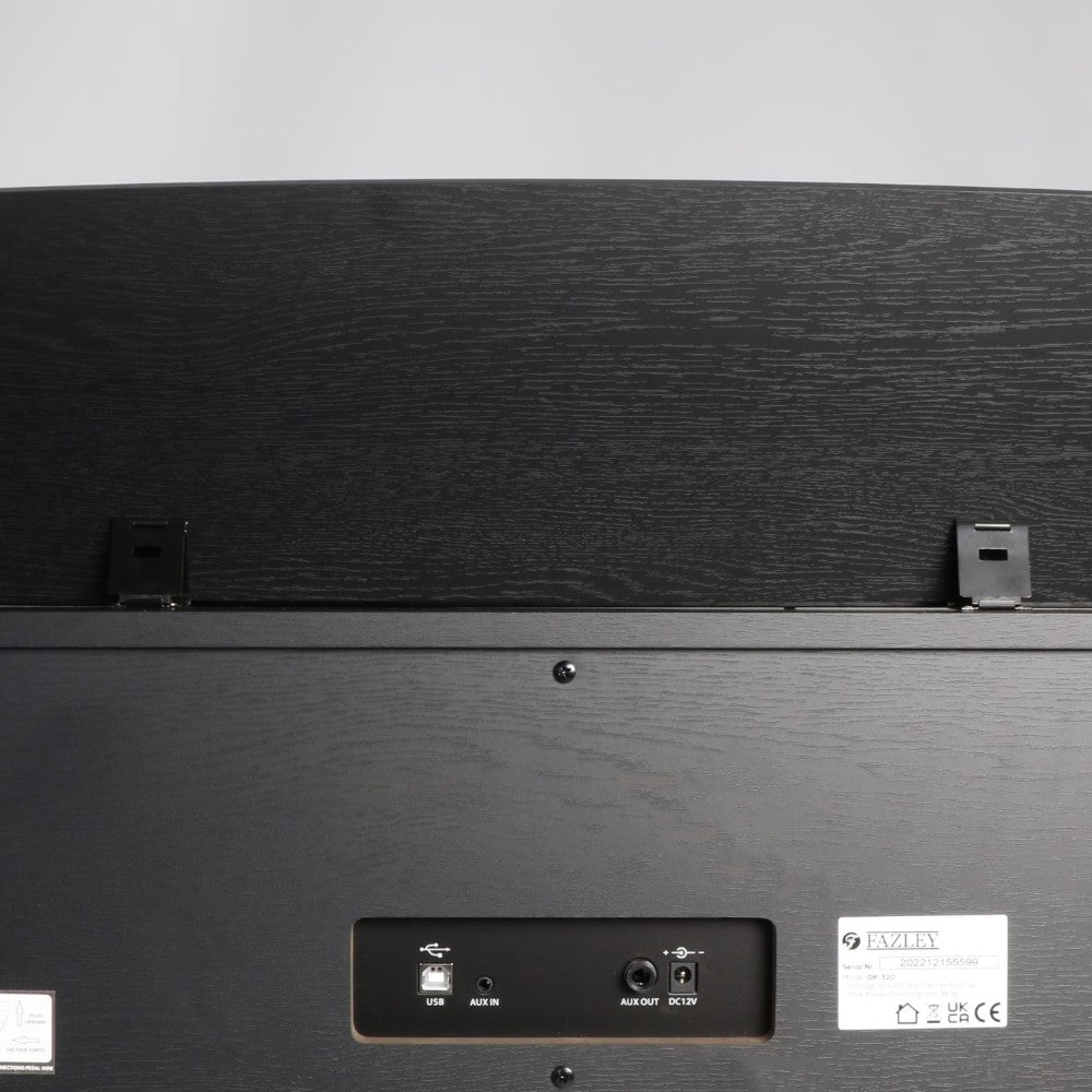 Fazley DP-320 aansluitingen