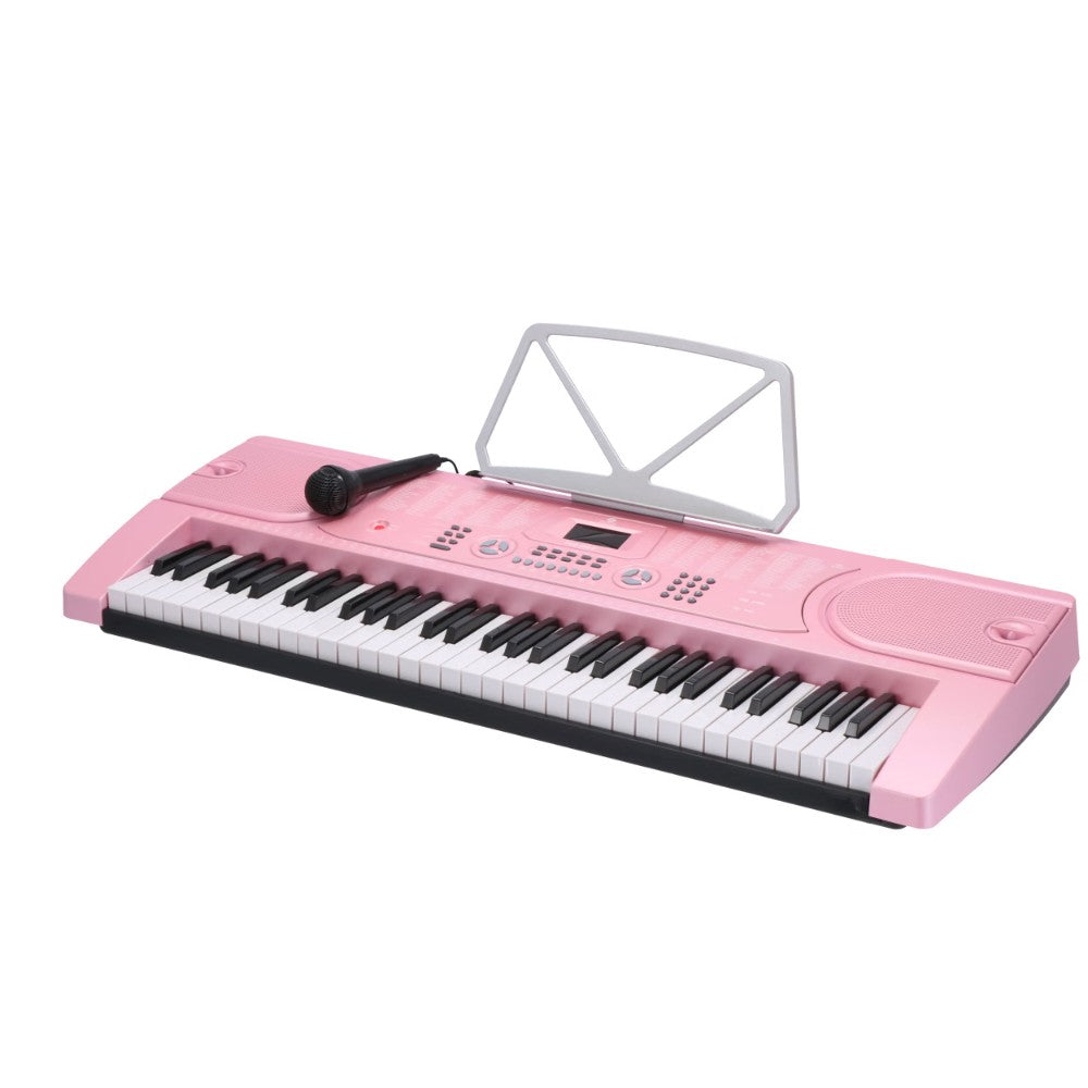 Fazley FKB-050 roze keyboard zijaanzicht