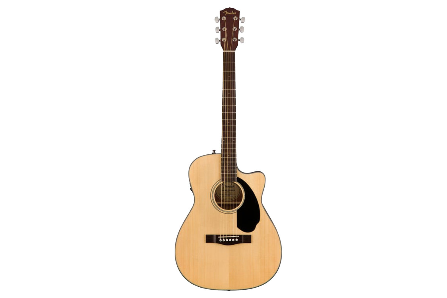 Fender CC-60SCE Naturel Concert Elektrisch-Akoestische Western gitaar
