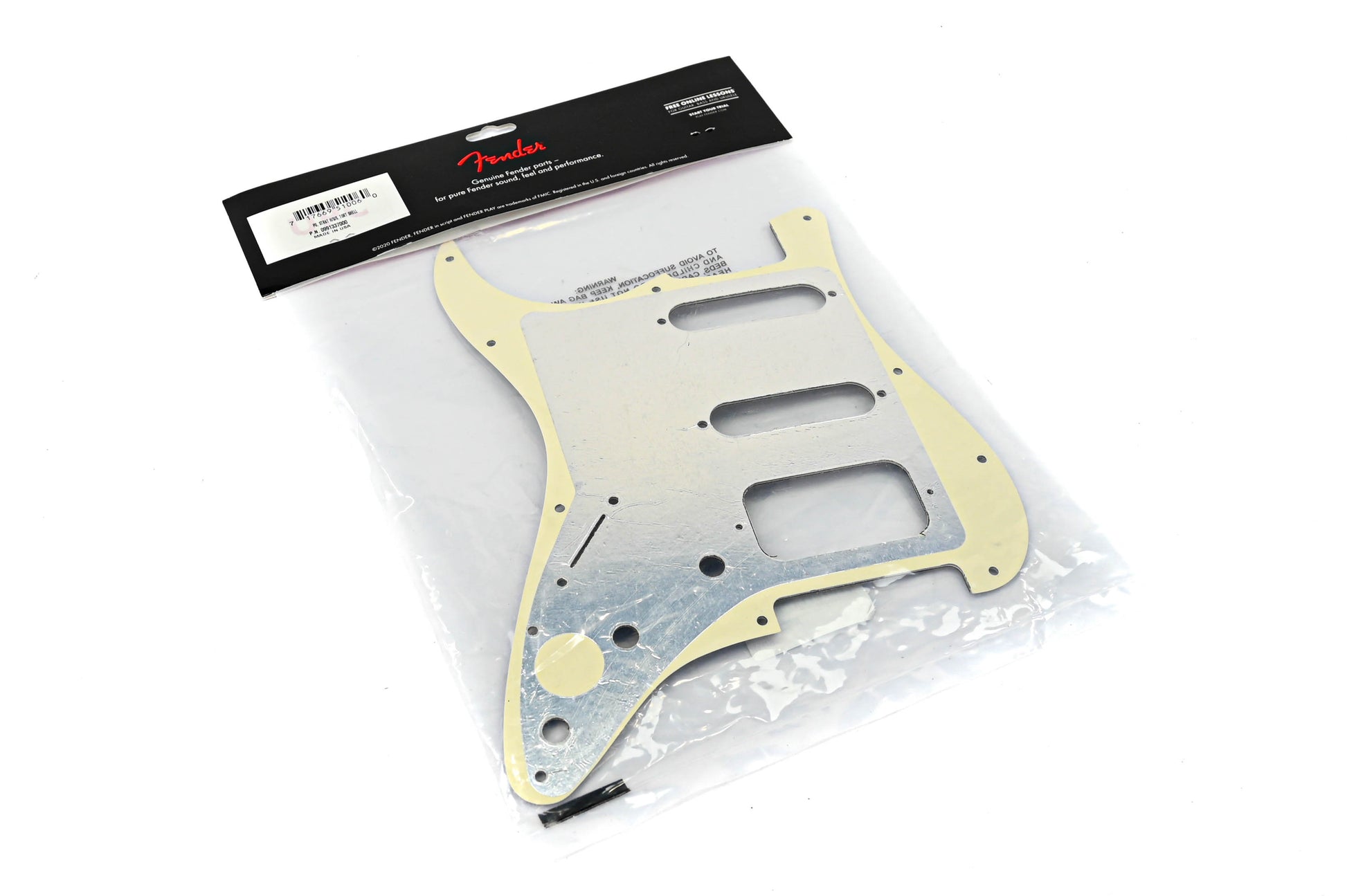 Fender Pickguard Stratocaster HSS Brown Tortoise