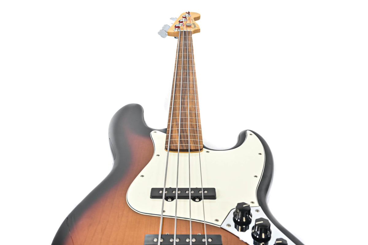 Fender Player Jazz Bass Fretloos 3ts Occasion